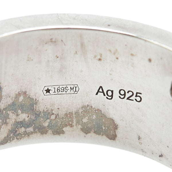 グッチ ブランデッドG リング 指輪 #11 SV925 シルバー レディース GUCCI 【中古】