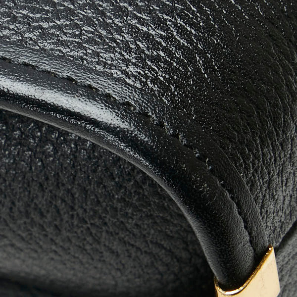 サンローラン 斜め掛け ショルダーバッグ ブラック レザー レディース SAINT LAURENT 【中古】