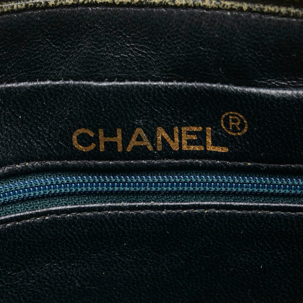 シャネル マトラッセ ショルダーバッグ ブラック ラムスキン レディース CHANEL 【中古】