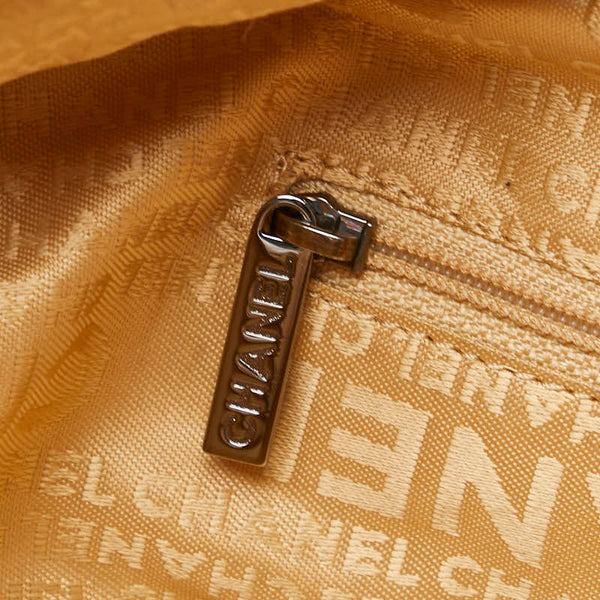 シャネル チョコバー ミニボストンバッグ ワンショルダーバッグ A26135 ベージュ キャビアスキン レディース CHANEL 【中古】