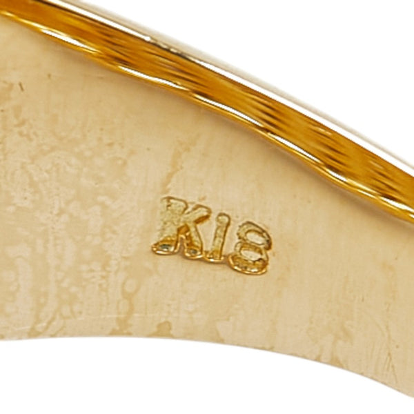 K18YG イエローゴールド ダイヤ2.03ct リング 指輪 レディース 11.5号 【中古】