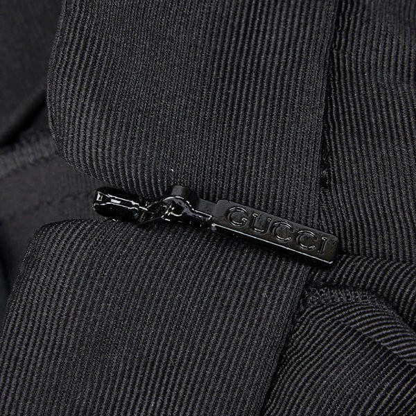 グッチ ロングスカート サイズ：36 ブラック レーヨン シルク レディース GUCCI 【中古】