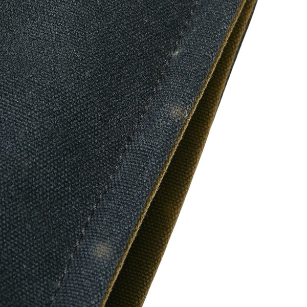 エルメス フールトゥ トートPM ハンドバッグ トートバッグ ブラック カーキ キャンバス レディース HERMES 【中古】