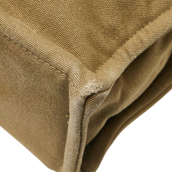 エルメス フールトゥ トートMM トートバッグ カーキ ネイビー キャンバス レディース HERMES 【中古】