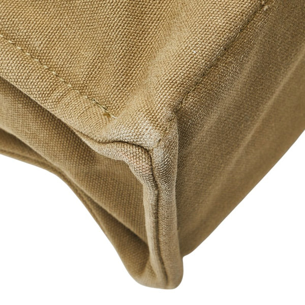 エルメス フールトゥ トートMM トートバッグ カーキ ネイビー キャンバス レディース HERMES 【中古】