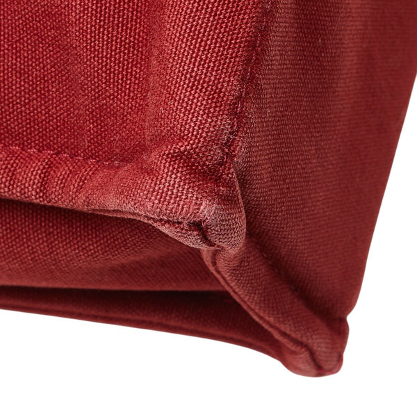 エルメス フールトゥ トートPM ハンドバッグ トートバッグ レッド ワインレッド キャンバス レディース HERMES 【中古】