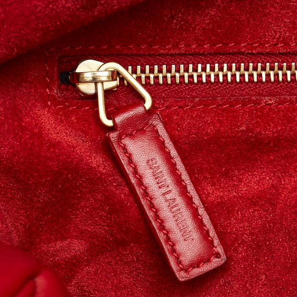 サンローラン ハンドバッグ ショルダーバッグ 2WAY レッド レザー レディース SAINT LAURENT 【中古】