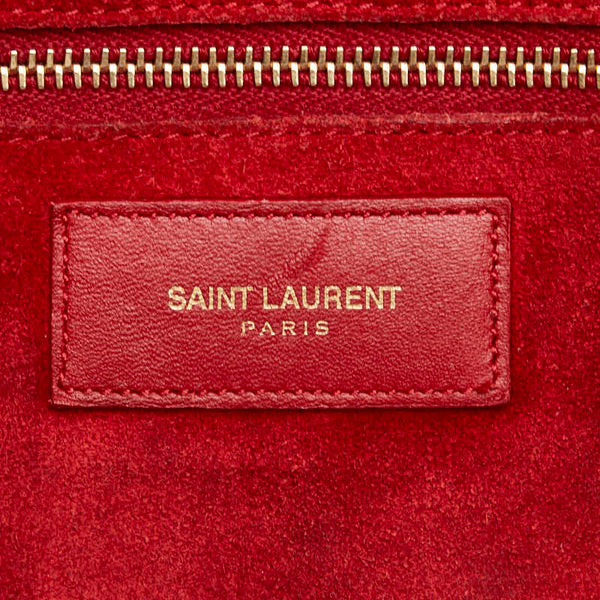 サンローラン ハンドバッグ ショルダーバッグ 2WAY レッド レザー レディース SAINT LAURENT 【中古】