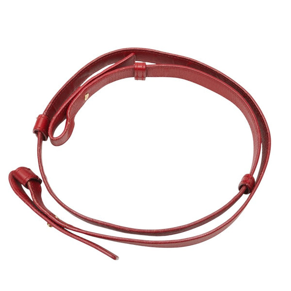 サンローラン ハンドバッグ ショルダーバッグ 2WAY レッド レザー レディース SAINT LAURENT 【中古】