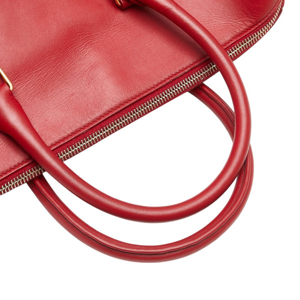 サンローラン ハンドバッグ ショルダーバッグ 2WAY レッド レザー レディース SAINT LAURENT 【中古】
