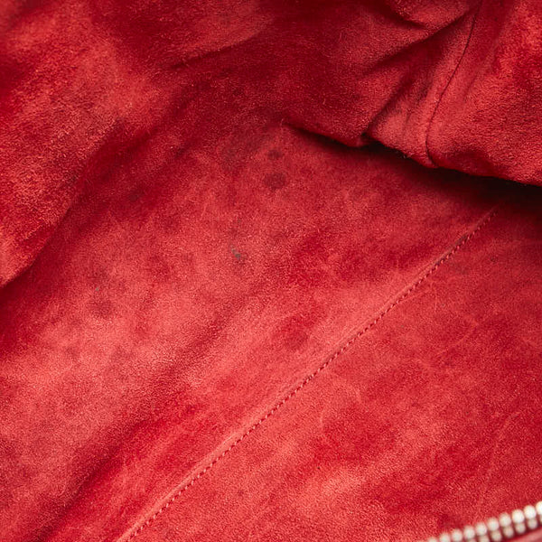 サンローラン ハンドバッグ ショルダーバッグ 2WAY レッド レザー レディース SAINT LAURENT 【中古】
