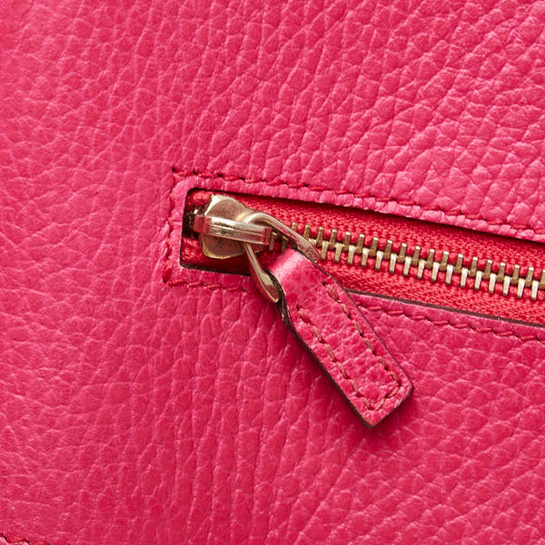 グッチ スウィング トートバッグ ショルダーバッグ 354397 ピンク レザー レディース GUCCI 【中古】