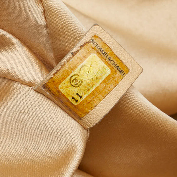 シャネル ココマーク ハンドバッグ ショルダーバッグ 2WAY ブラック ゴールド ラムスキン レディース CHANEL 【中古】