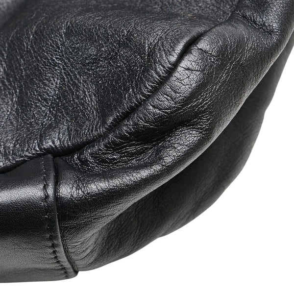 シャネル ココマーク ハンドバッグ ショルダーバッグ 2WAY ブラック ゴールド ラムスキン レディース CHANEL 【中古】