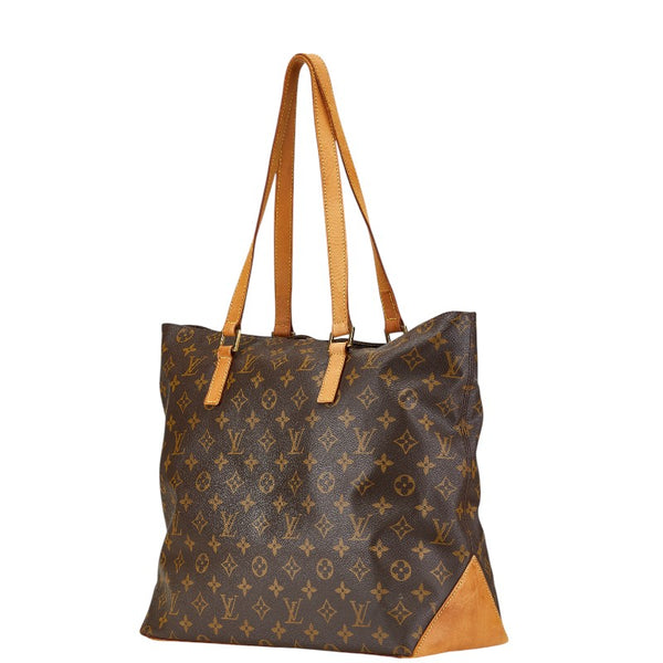 ルイ ヴィトン モノグラム カバメゾ ショルダーバッグ トートバッグ  M51151 ブラウン PVC レザー レディース LOUIS VUITTON 【中古】