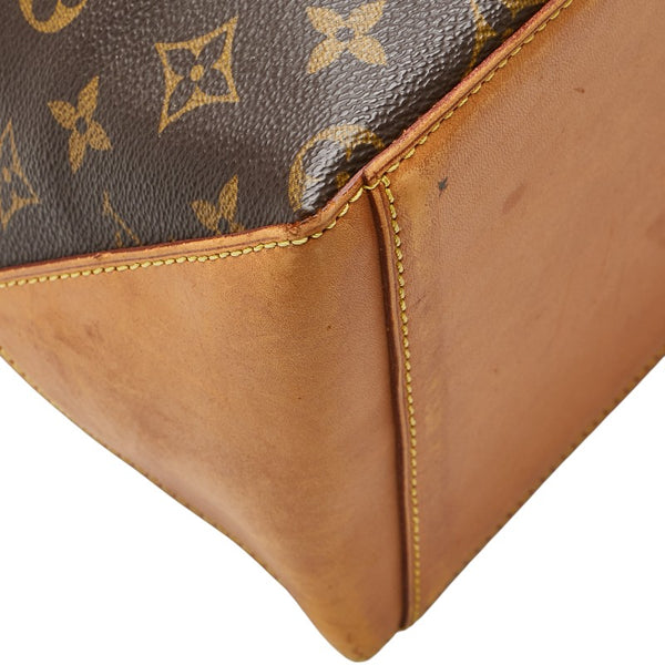 ルイ ヴィトン モノグラム カバメゾ ショルダーバッグ トートバッグ  M51151 ブラウン PVC レザー レディース LOUIS VUITTON 【中古】