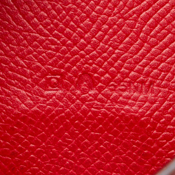 エルメス ベアンスフレ 長財布 ルージュアッシュ ヴォーエプソン レディース HERMES 【中古】