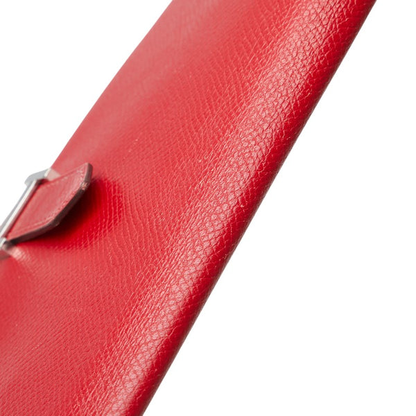 エルメス ベアンスフレ 長財布 ルージュアッシュ ヴォーエプソン レディース HERMES 【中古】