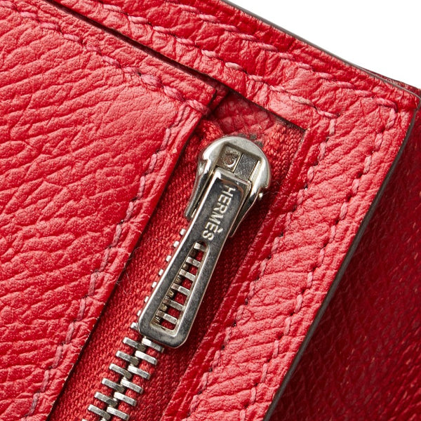 エルメス ベアンスフレ 長財布 ルージュアッシュ ヴォーエプソン レディース HERMES 【中古】