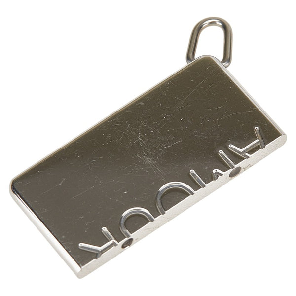 エルメス AMOUR アムール プレート ペア ペンダントトップ シルバー メタル レディース HERMES 【中古】
