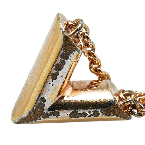ルイ ヴィトン エッセンシャルV ネックレス M80137 ゴールド メッキ レディース LOUIS VUITTON 【中古】