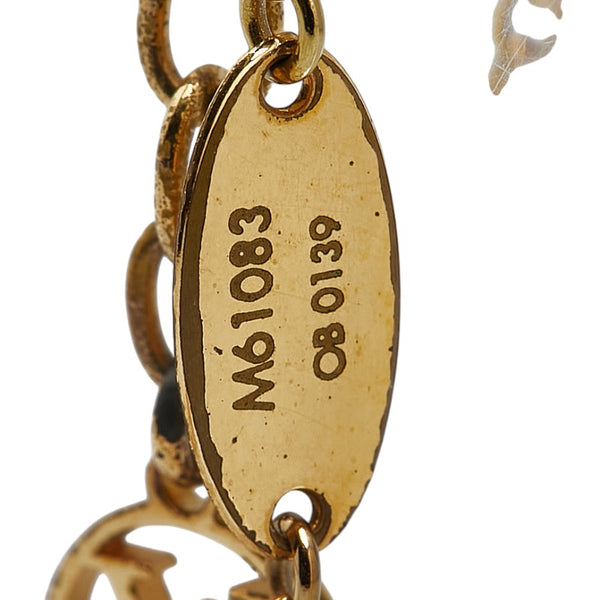 ルイ ヴィトン エッセンシャルV ネックレス M61083 ゴールド メッキ レディース LOUIS VUITTON 【中古】