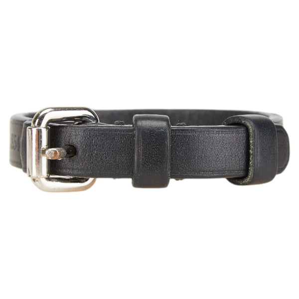 ルイ ヴィトン ブレスレット ブラック レザー レディース LOUIS VUITTON 【中古】