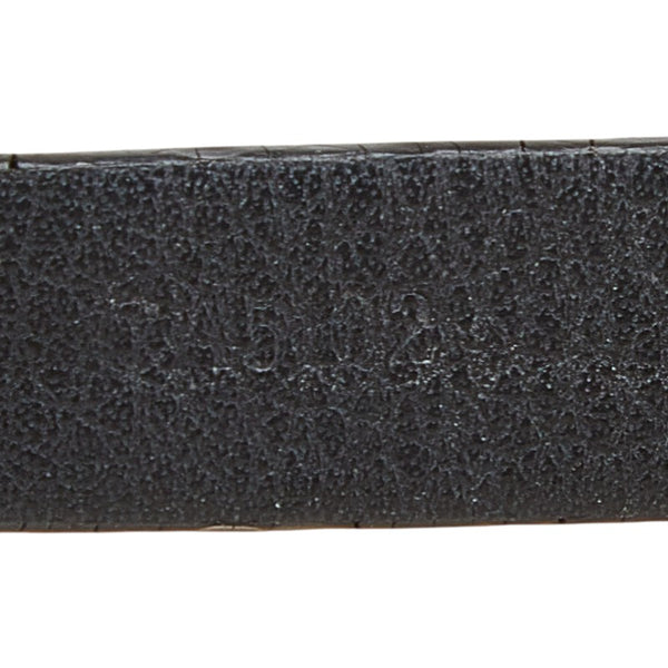 ルイ ヴィトン ブレスレット ブラック レザー レディース LOUIS VUITTON 【中古】
