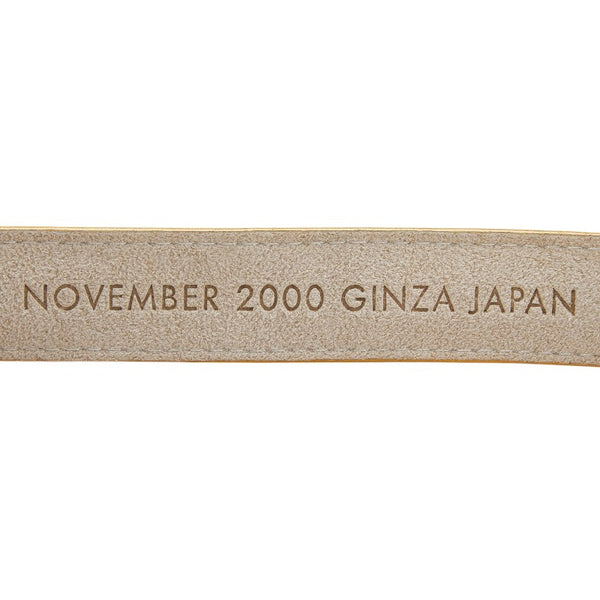 ルイ ヴィトン モノグラム ヴェルニ NOVEMBER 2000 GINZA JAPAN ブレスレット イエロー PVC レディース LOUIS VUITTON 【中古】
