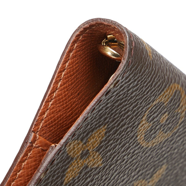 ルイ ヴィトン モノグラム アジェンダPM 手帳カバー 6穴 R20005 ブラウン PVC レザー レディース LOUIS VUITTON 【中古】