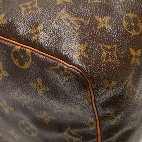 ルイ ヴィトン モノグラム スピーディ30 ハンドバッグ M41526 ブラウン PVC レザー レディース LOUIS VUITTON 【中古】