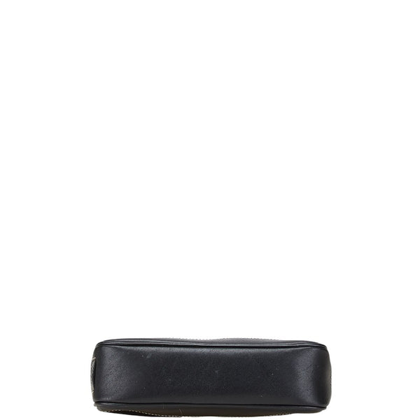 コーチ シグネチャー ハンドバッグ ワンショルダーバッグ GO45-6094 ブラック キャンバス レザー レディース COACH 【中古】