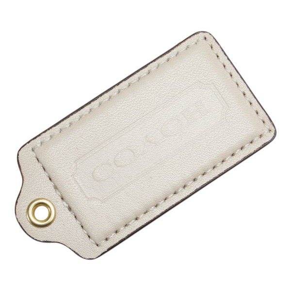 コーチ クリスティン 斜め掛け ショルダーバッグ 16787 ベージュ レザー レディース COACH 【中古】