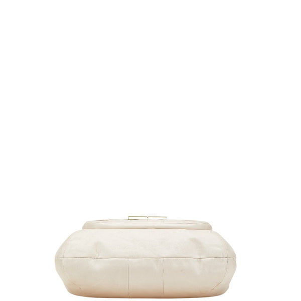 コーチ クリスティン 斜め掛け ショルダーバッグ 16787 ベージュ レザー レディース COACH 【中古】