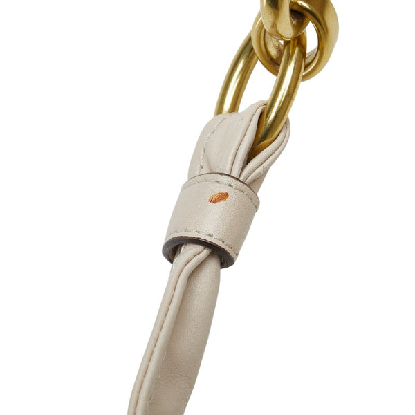 コーチ クリスティン 斜め掛け ショルダーバッグ 16787 ベージュ レザー レディース COACH 【中古】