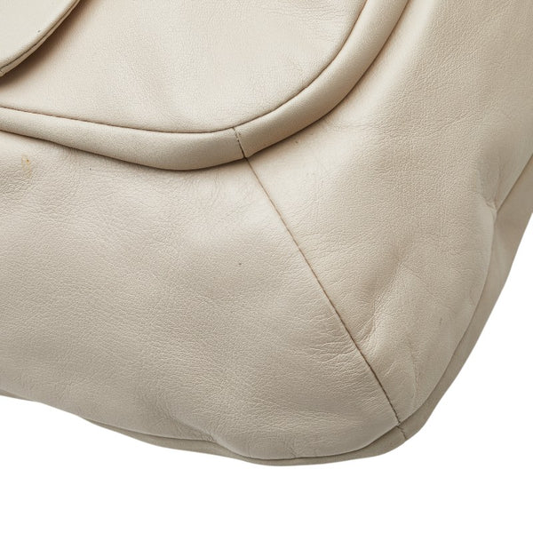 コーチ クリスティン 斜め掛け ショルダーバッグ 16787 ベージュ レザー レディース COACH 【中古】