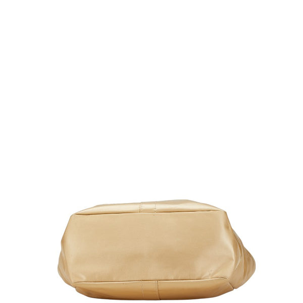 コーチ トートバッグ ショルダーバッグ Ｃ06M-10101 ベージュ ブラウン ナイロン レザー レディース COACH 【中古】