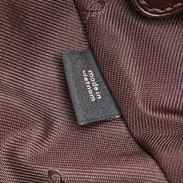 コーチ リュック バックバック G1780-14468 パープル ブラウン系 レザー レディース COACH 【中古】