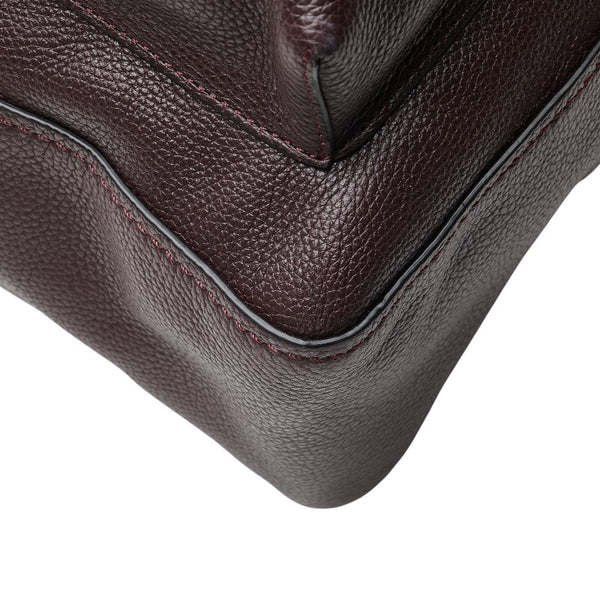 コーチ リュック バックバック G1780-14468 パープル ブラウン系 レザー レディース COACH 【中古】