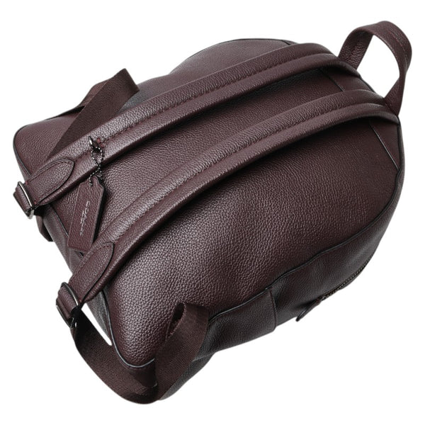 コーチ リュック バックバック G1780-14468 パープル ブラウン系 レザー レディース COACH 【中古】