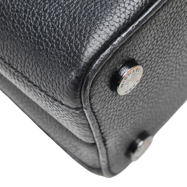マイケルコース ロゴ ハンドバッグ ショルダーバッグ 2WAY ブラック レザー レディース Michael Kors 【中古】