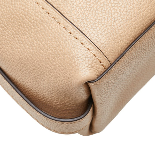 コーチ EDIE イーディー ハンドバッグ ショルダーバッグ 2WAY 57124 ベージュ レザー レディース COACH 【中古】