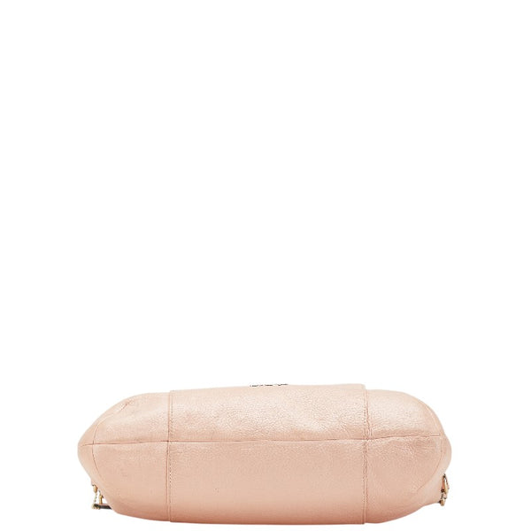 コーチ ハンドバッグ ショルダーバッグ 2WAY F35809 ピンク レザー レディース COACH 【中古】