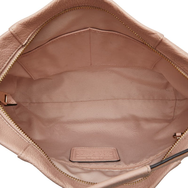 コーチ ハンドバッグ ショルダーバッグ 2WAY F35809 ピンク レザー レディース COACH 【中古】