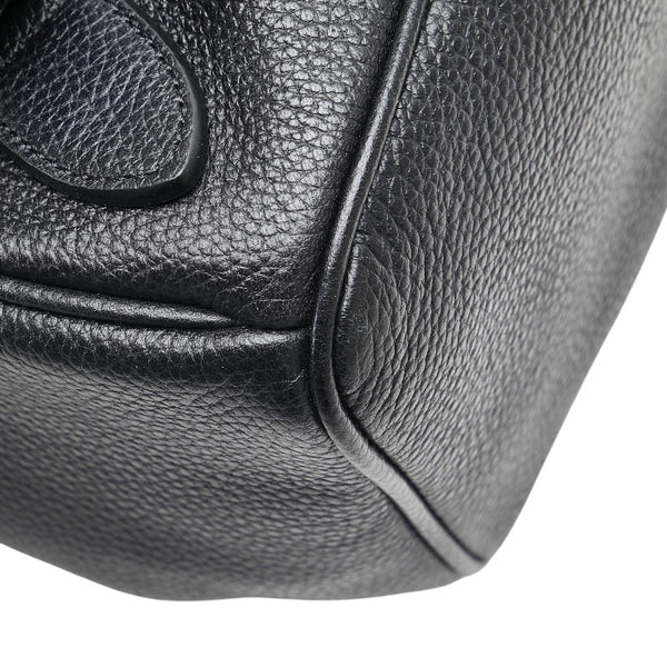 コーチ リュック バックパック 93836 ブラック レザー レディース COACH 【中古】