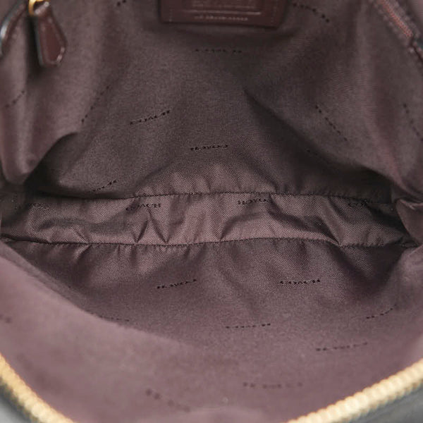 コーチ リュック バックパック 93836 ブラック レザー レディース COACH 【中古】