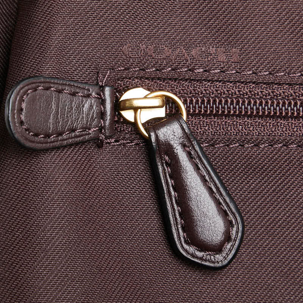 コーチ リュック バックパック 93836 ブラック レザー レディース COACH 【中古】