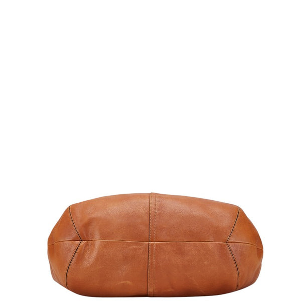 コーチ ワンショルダーバッグ D2K 9228 ブラウン レザー レディース COACH 【中古】