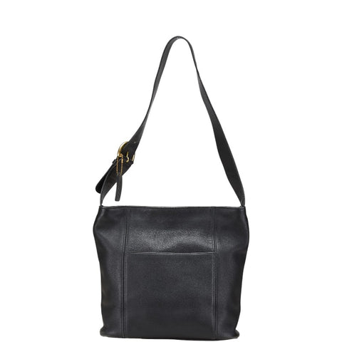 コーチ オールドコーチ ワンショルダーバッグ 4169 ブラック レザー レディース COACH 【中古】