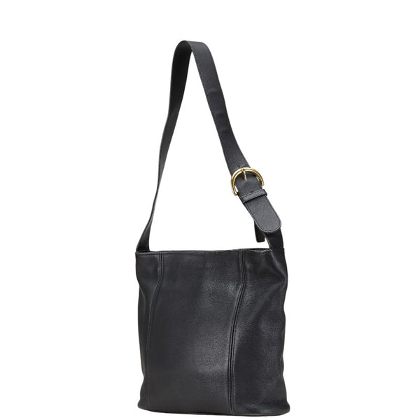 コーチ オールドコーチ ワンショルダーバッグ 4169 ブラック レザー レディース COACH 【中古】